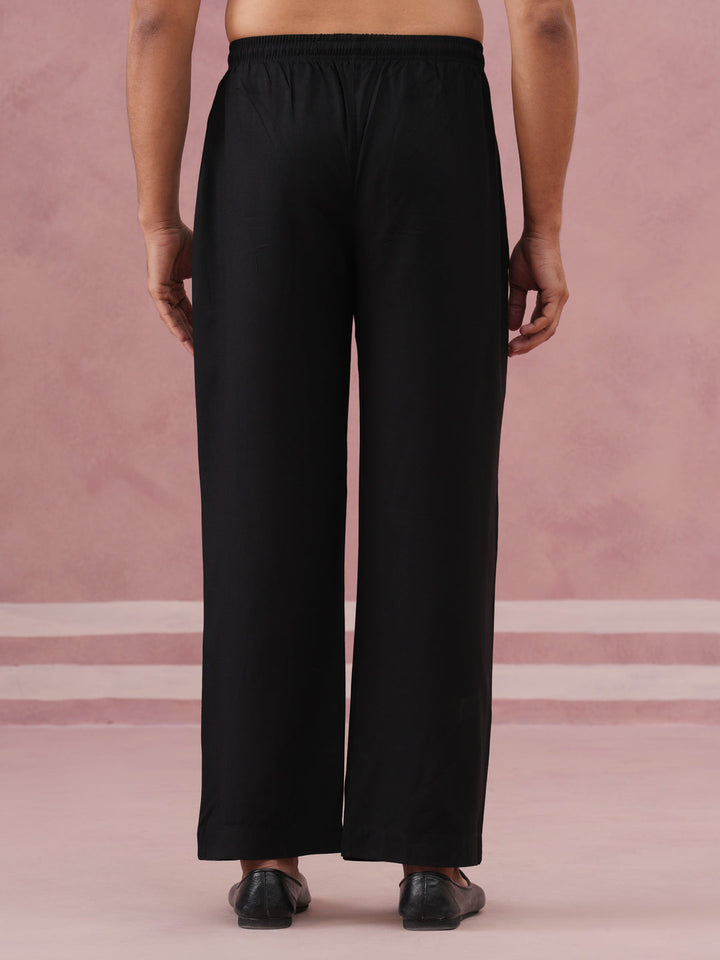 Rayon Solid Pyjama