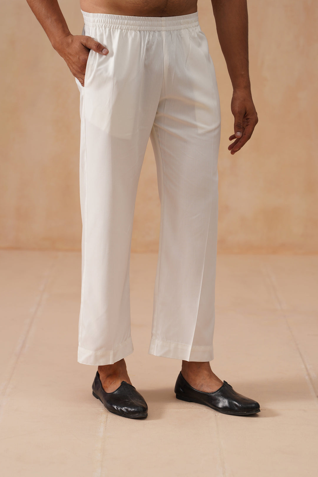 Rayon Solid Pyjama