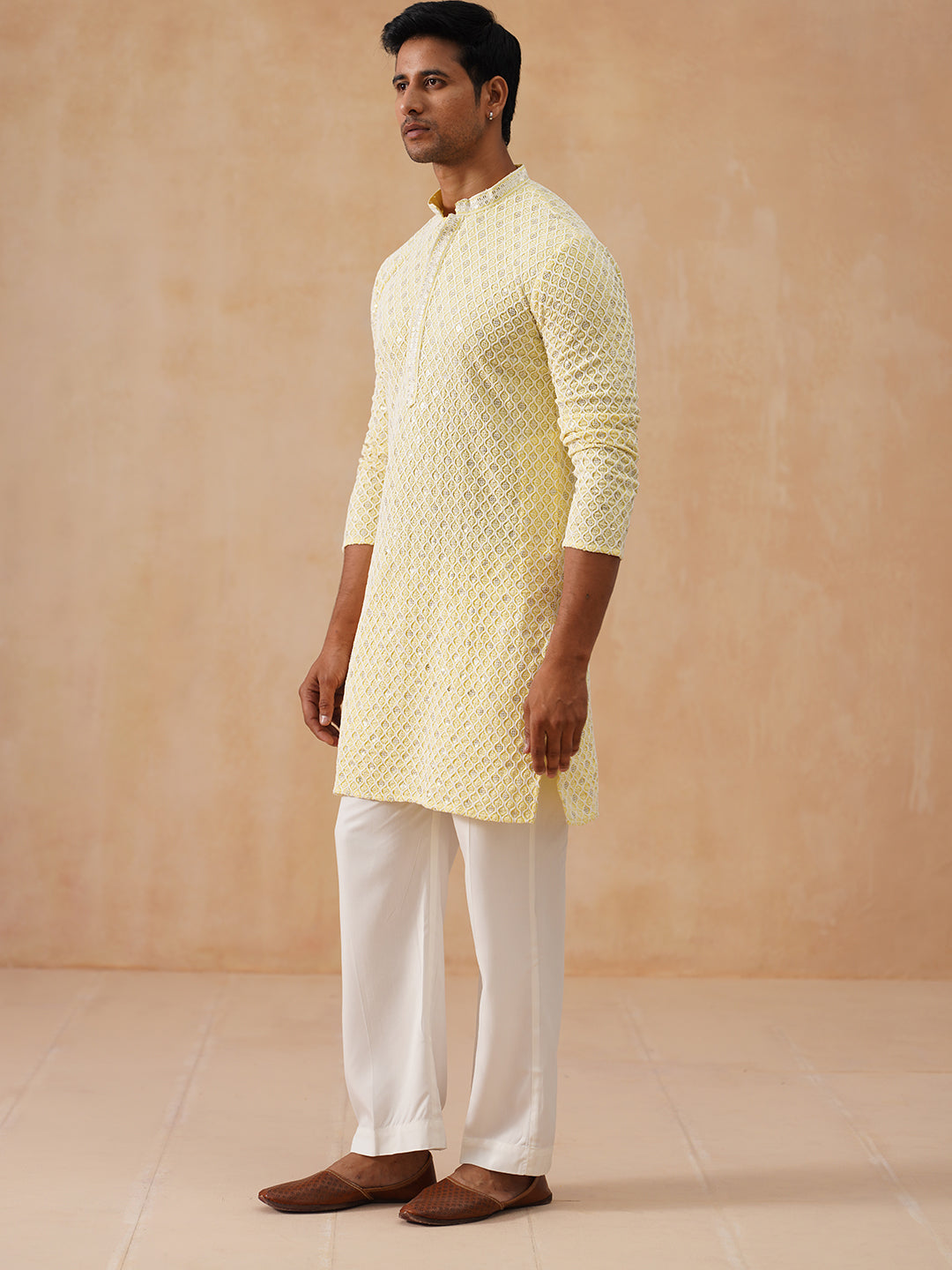 Rayon Solid Pyjama