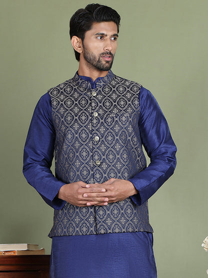 Woven Design Nehru Jacket