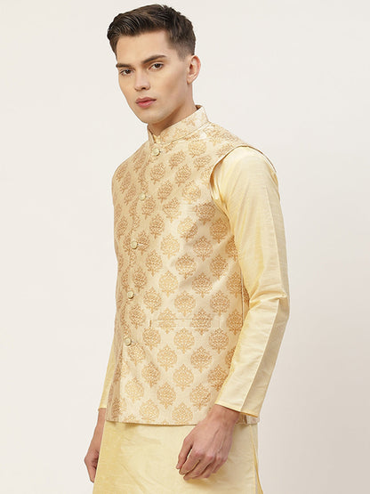 Men'S Printed Nehru Jacket
