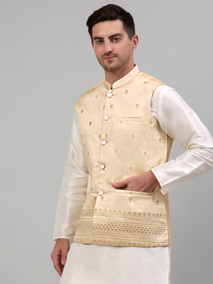Men'S Embroidered Nehru Jacket