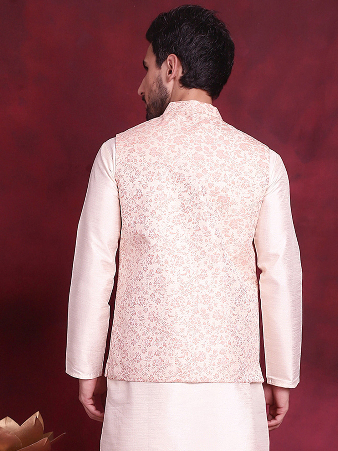 Woven Design Nehru Jacket