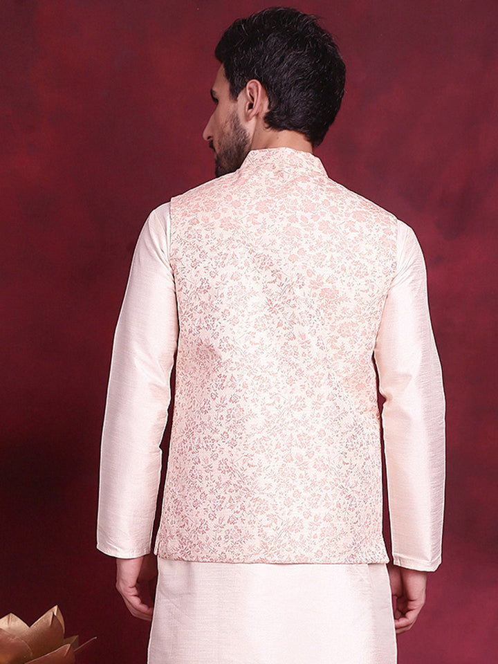 Woven Design Nehru Jacket