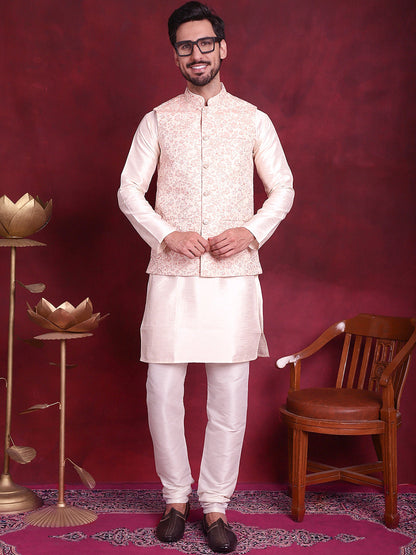 Woven Design Nehru Jacket