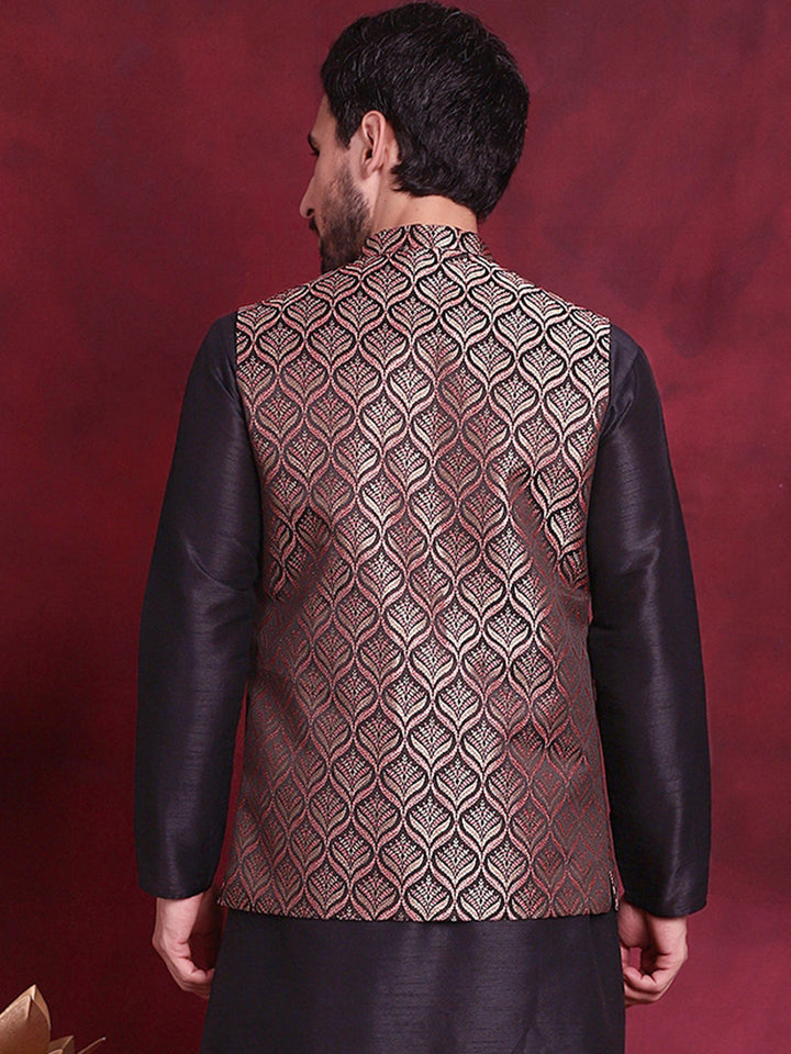 Woven Design Nehru Jacket