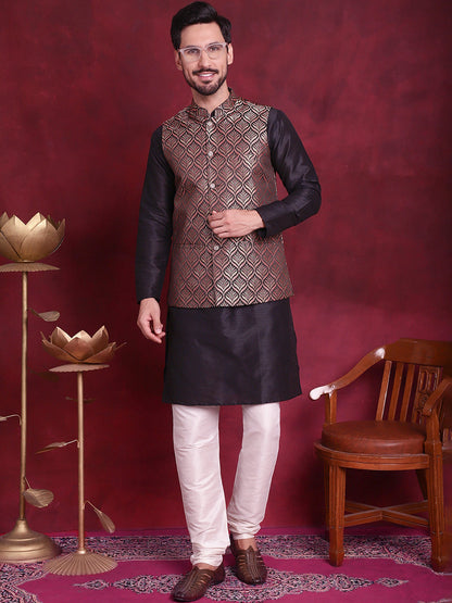 Woven Design Nehru Jacket
