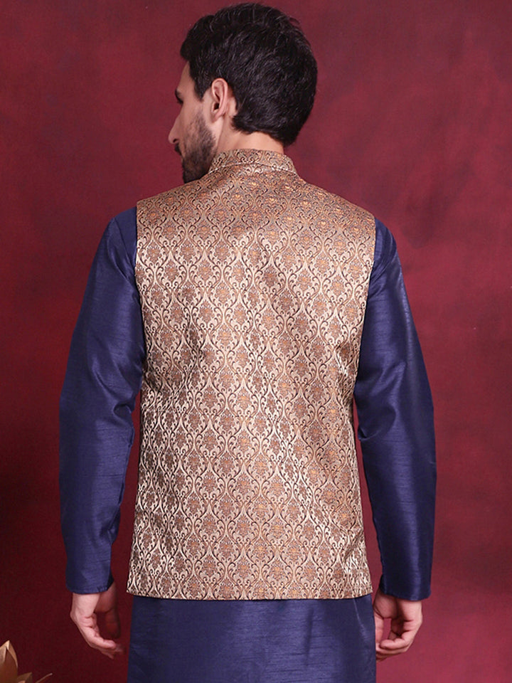 Woven Design Nehru Jacket
