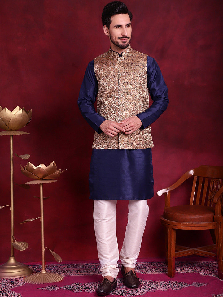 Woven Design Nehru Jacket