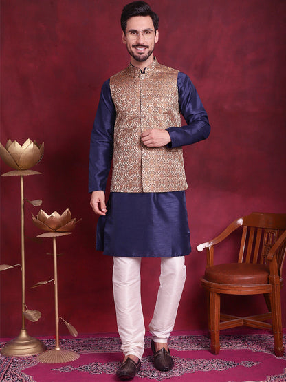 Woven Design Nehru Jacket