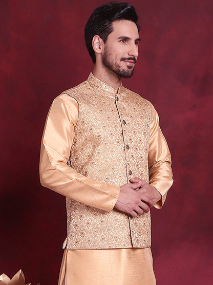 Woven Design Nehru Jacket