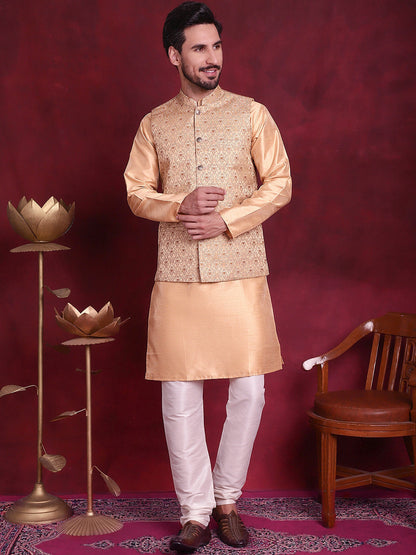 Woven Design Nehru Jacket