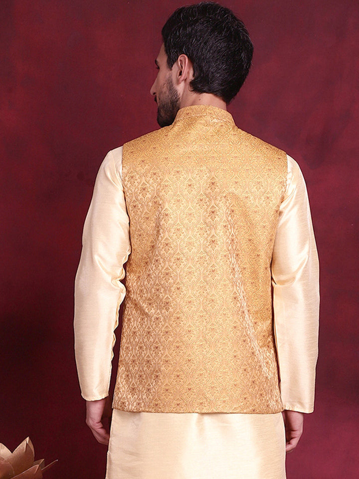 Woven Design Nehru Jacket