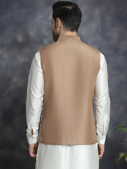 Men'S Embroidered Nehru Jacket