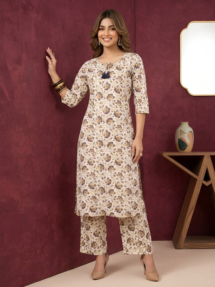 Printed Kurta Set