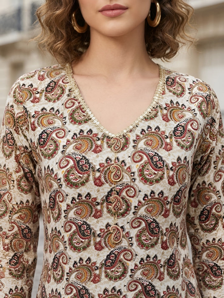 Printed Kurta Set