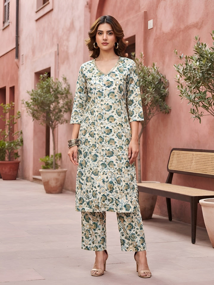 Printed Kurta Set