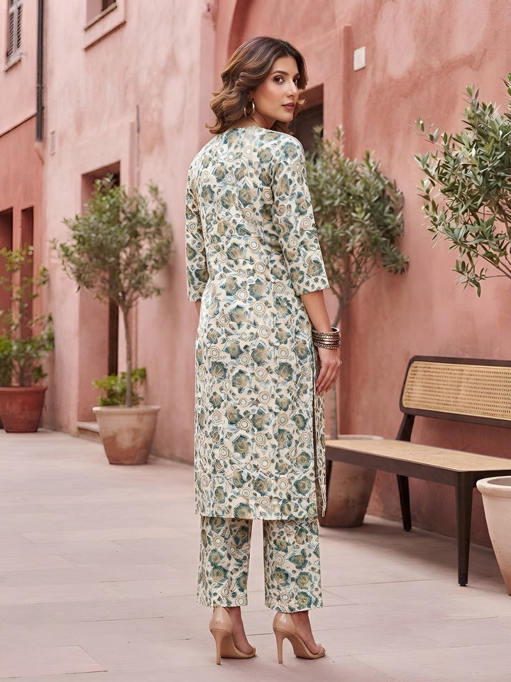 Printed Kurta Set