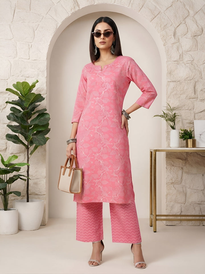 Printed Kurta Set