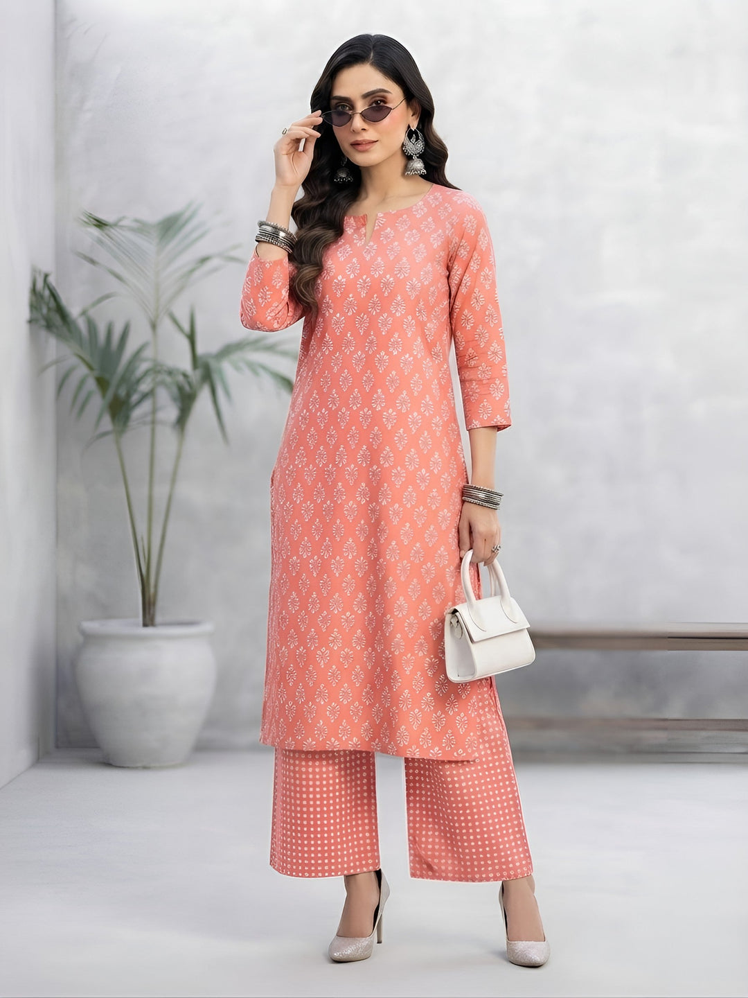 Printed Kurta Set