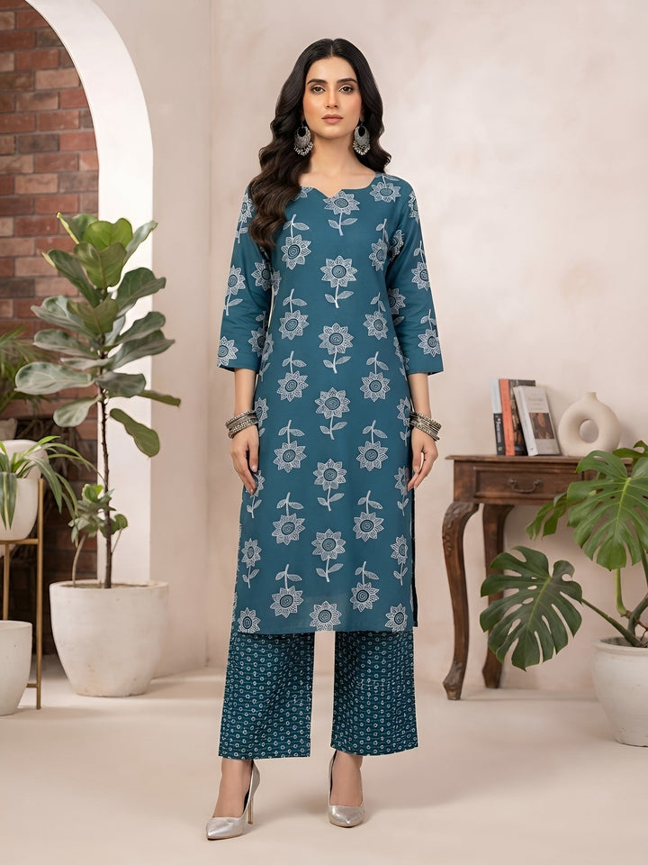 Printed Kurta Set