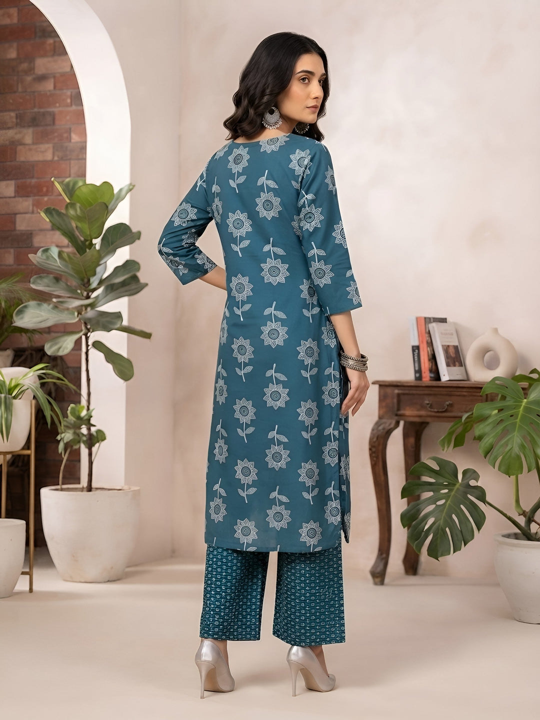 Printed Kurta Set