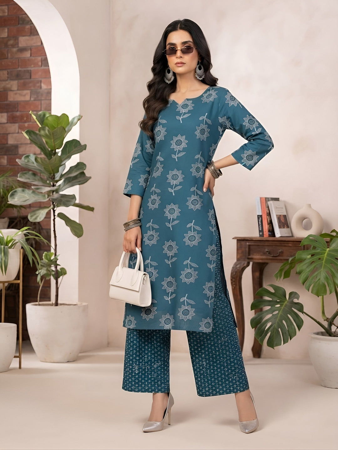Printed Kurta Set