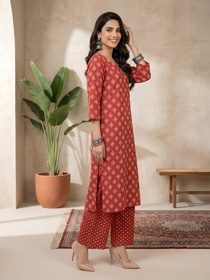 Printed Kurta Set