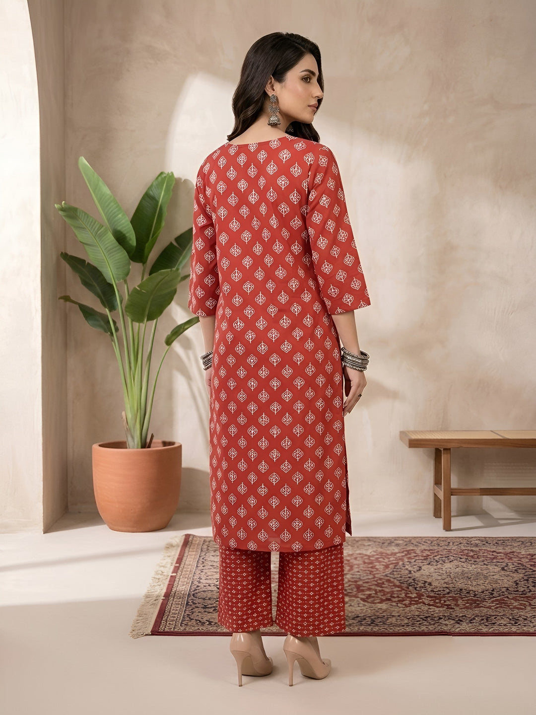 Printed Kurta Set