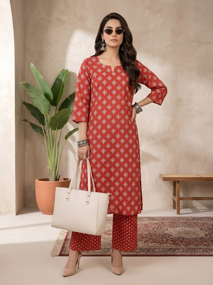 Printed Kurta Set