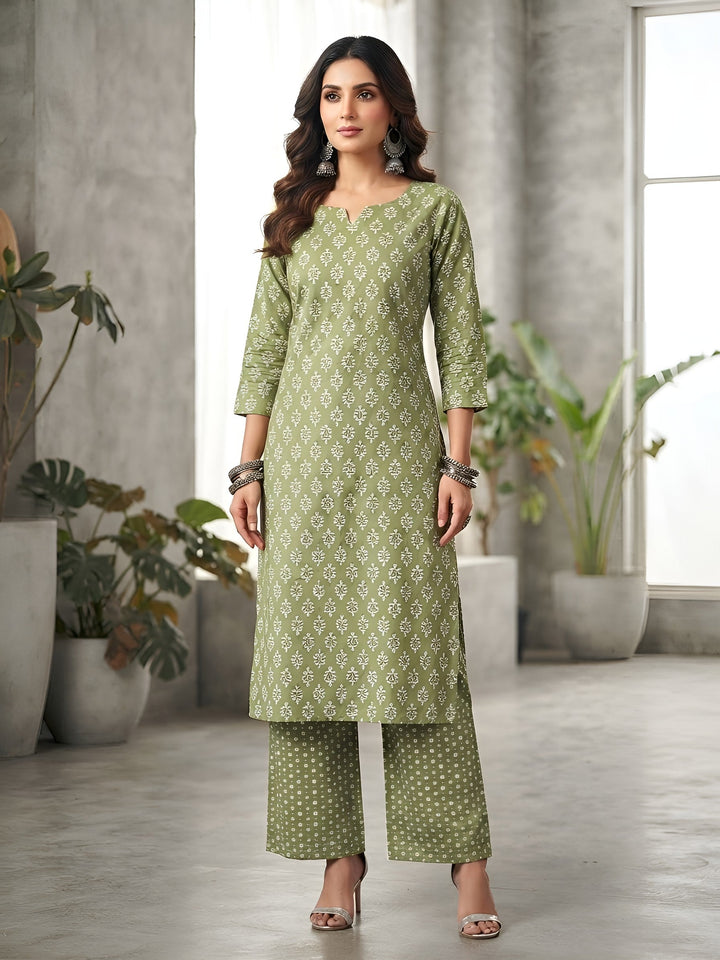 Printed Kurta Set