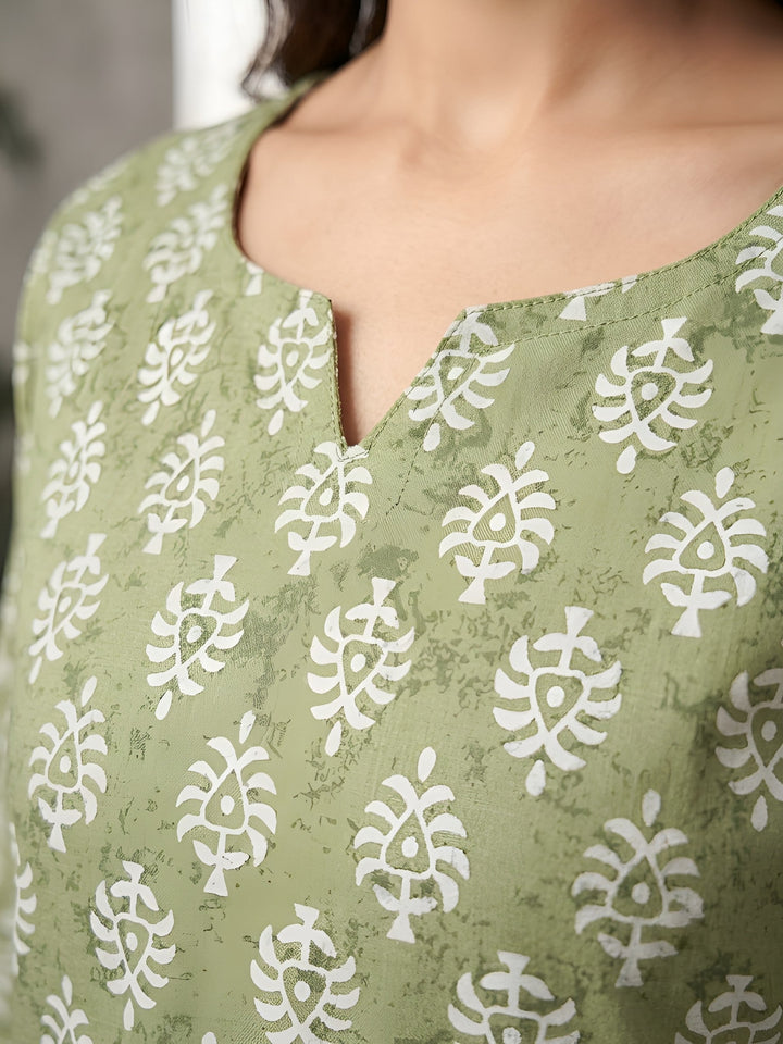 Printed Kurta Set