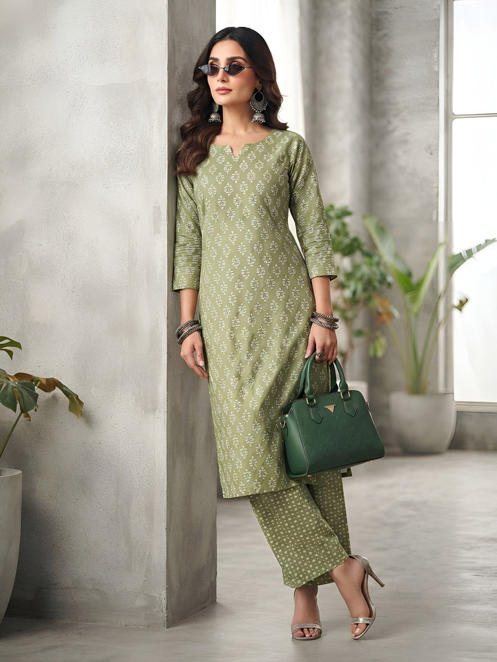 Printed Kurta Set