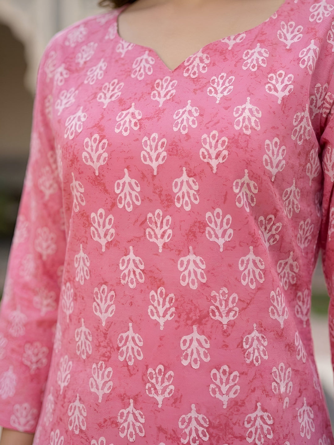 Printed Straight Kurta Set