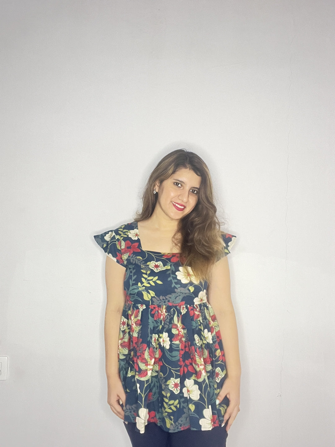 Cotton Printed Top
