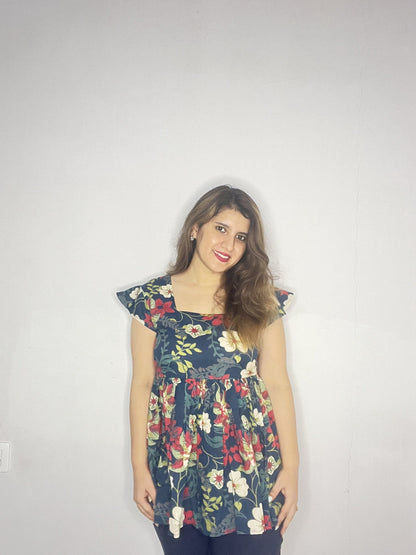 Cotton Printed Top