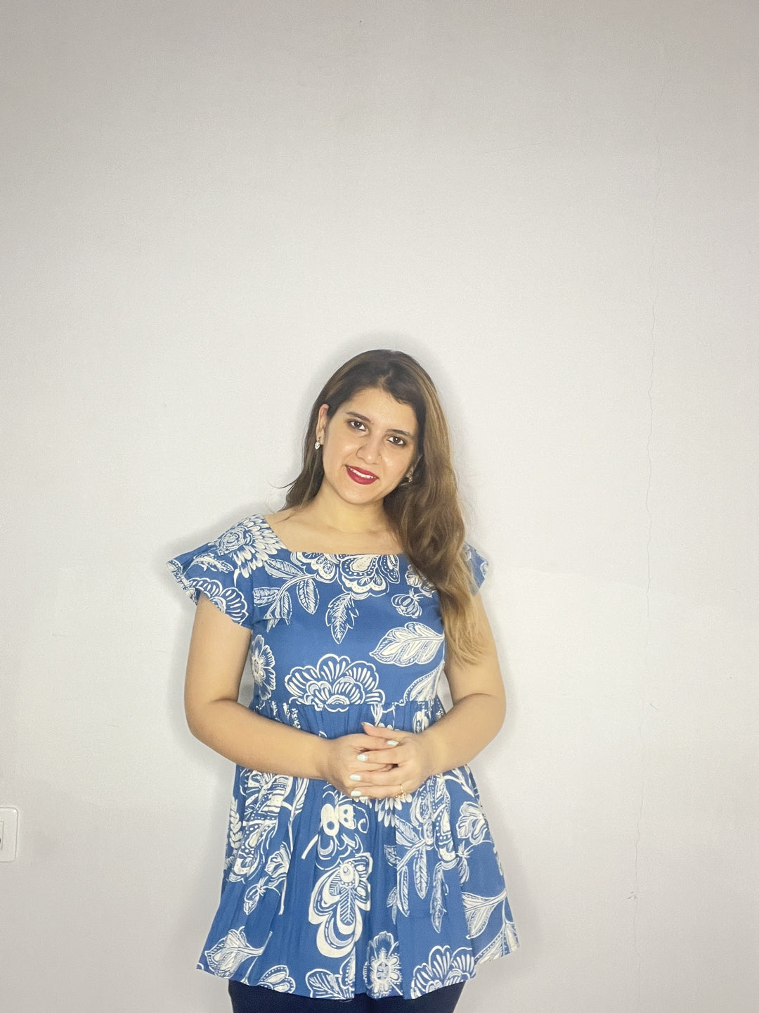 Cotton Printed Top