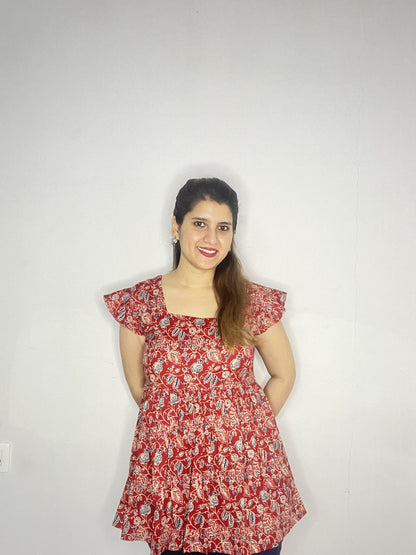 Cotton Printed Top