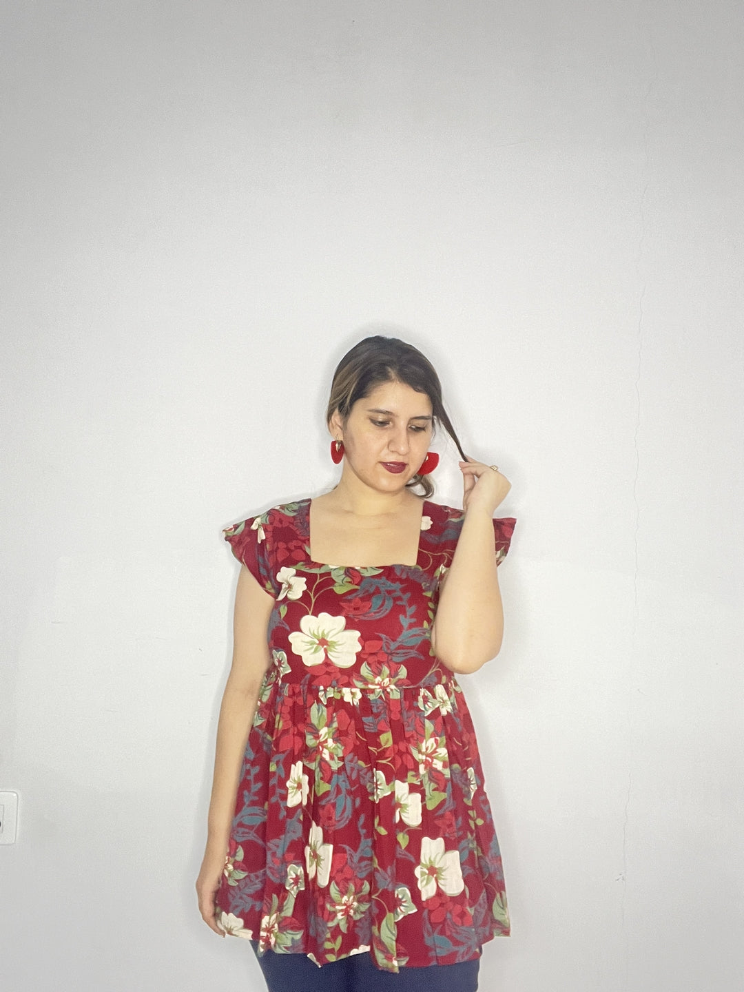 Cotton Printed Top