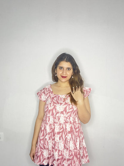 Cotton Printed Top