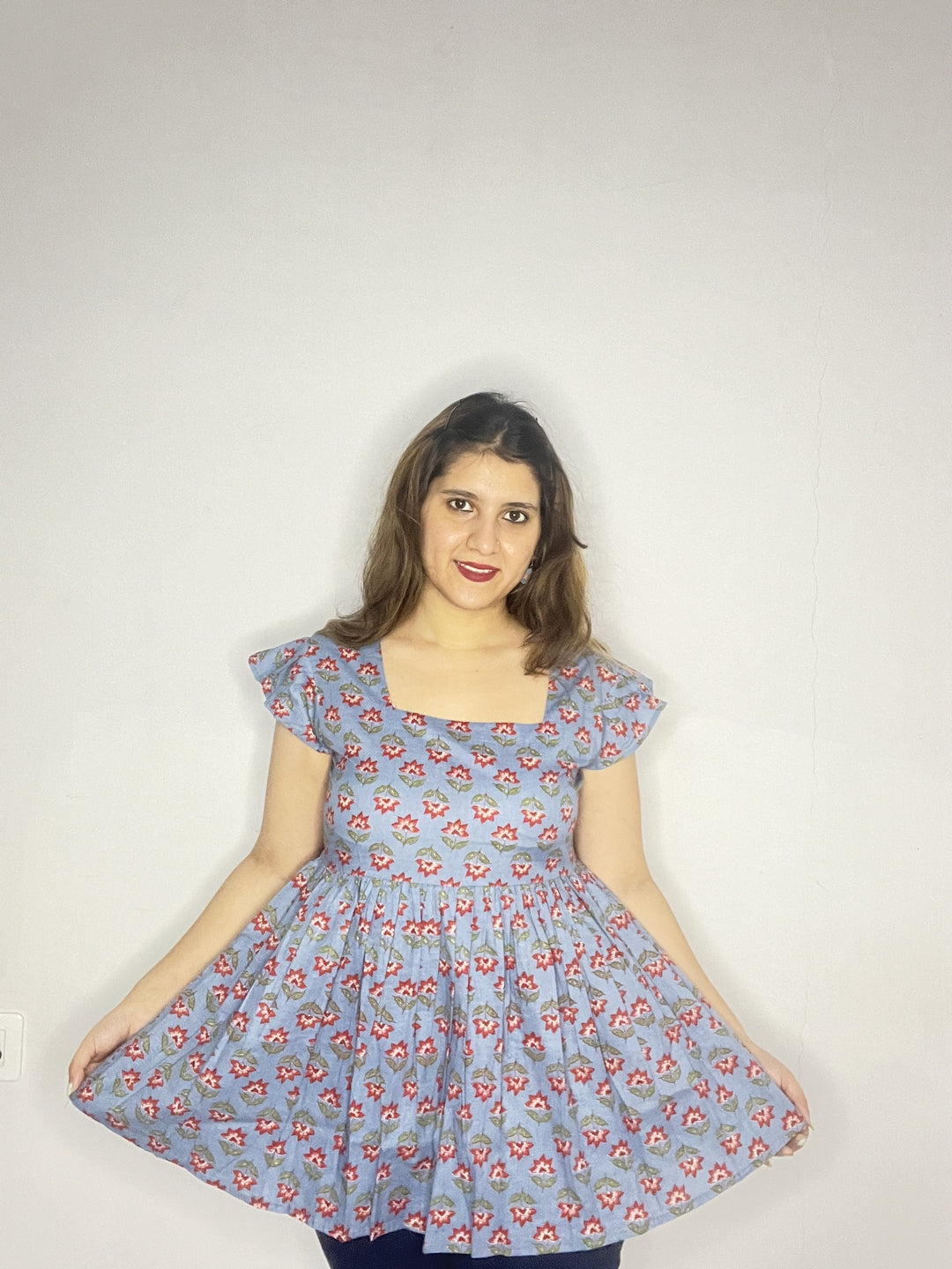 Cotton Printed Top
