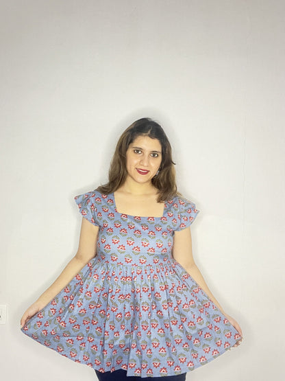 Cotton Printed Top