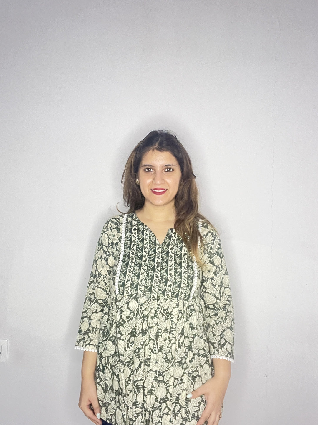 Cotton Printed Top
