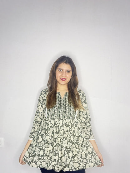 Cotton Printed Top