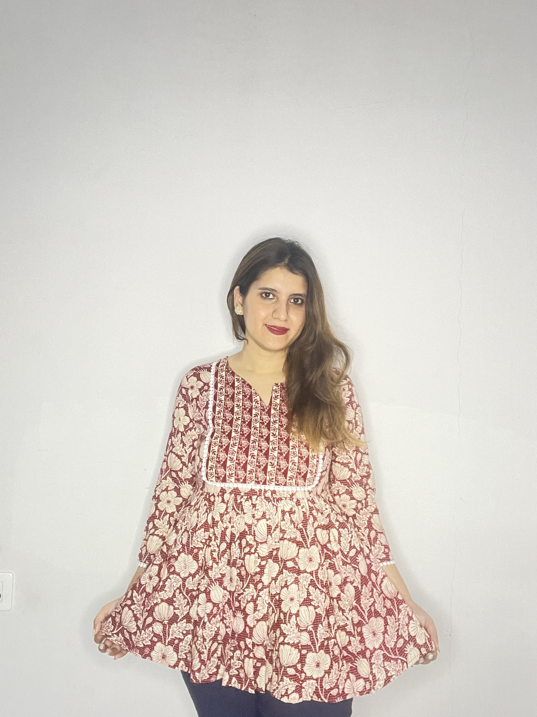 Cotton Printed Top