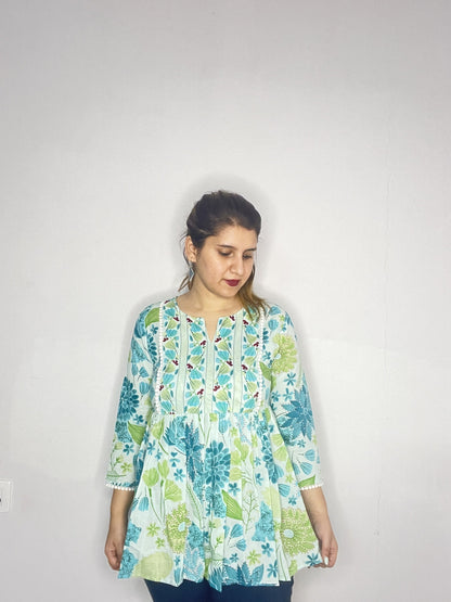 Cotton Printed Top