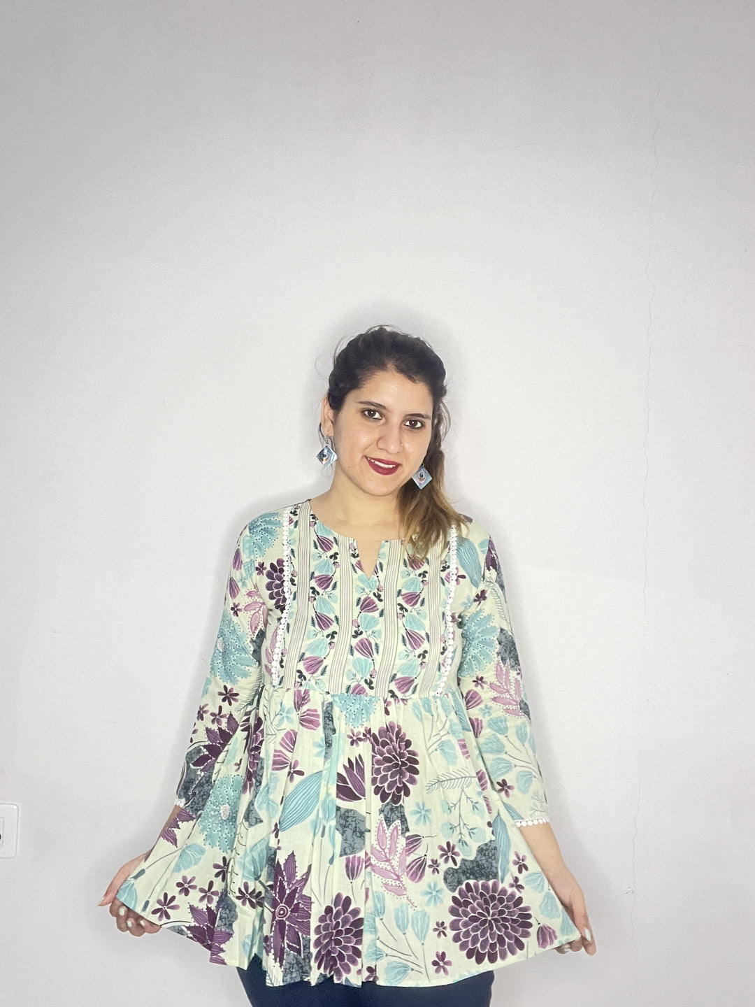 Cotton Printed Top