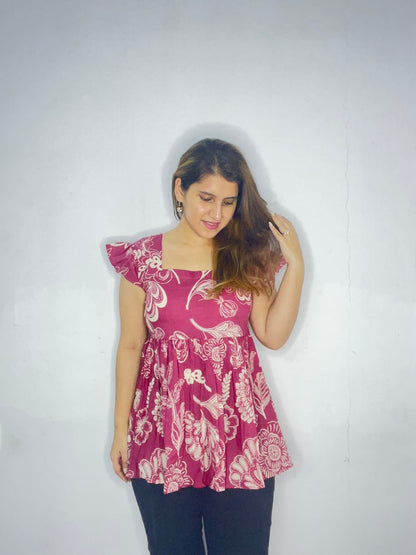 Cotton Printed Top
