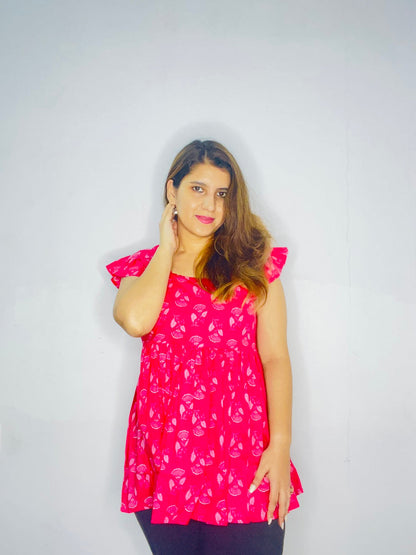 Cotton Printed Top