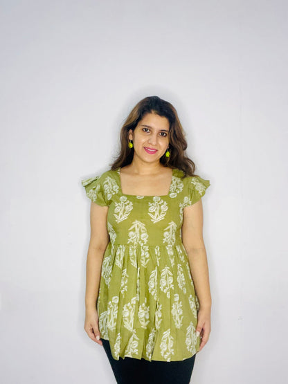 Cotton Printed Top